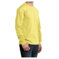 thumbnail image 4 of Yellow Rooster Men's Long Sleeve Core Cotton Tee Yellow 2XL, 4 of 6