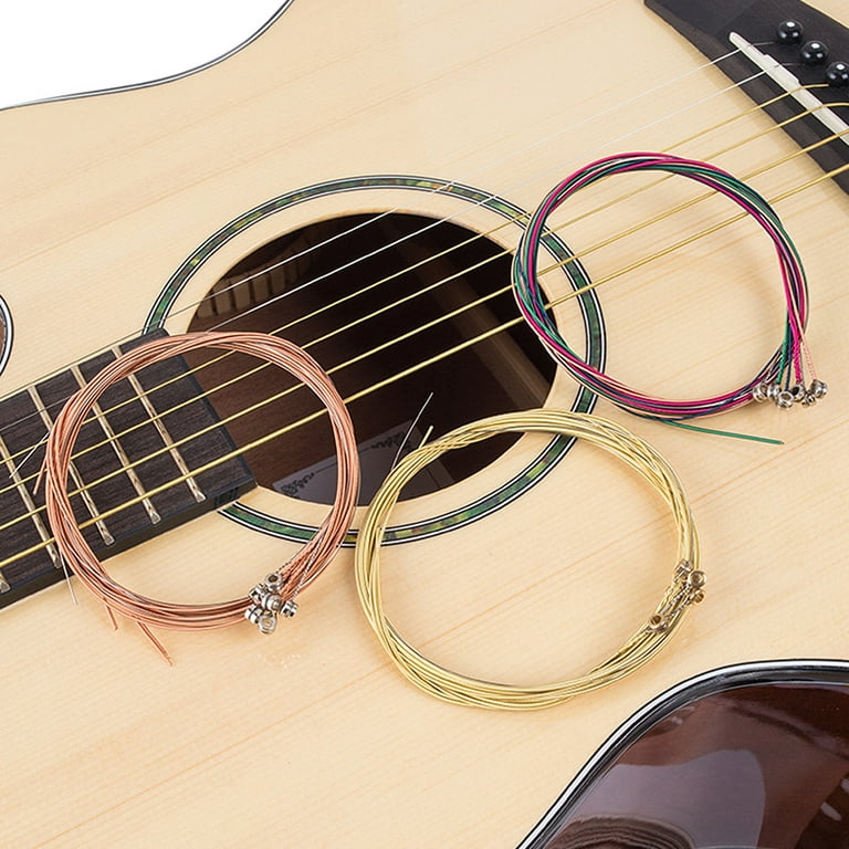 4Pcs Guitar String Kit Stainless Steel Wire Inner Core Electric Bass Colored  String For Acoustic Guitar 120cm - AliExpress