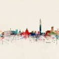 thumbnail image 3 of Society6 Brian Buckley Washington Dc Skyline Shower Curtain 71" x 74", 3 of 3