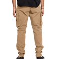 thumbnail image 4 of NIEWTR Men's Outdoor Casual Pants Cargo Hiking Pants Lightweight Work SweatPants Fall Winter Pants (Khaki,S), 4 of 8