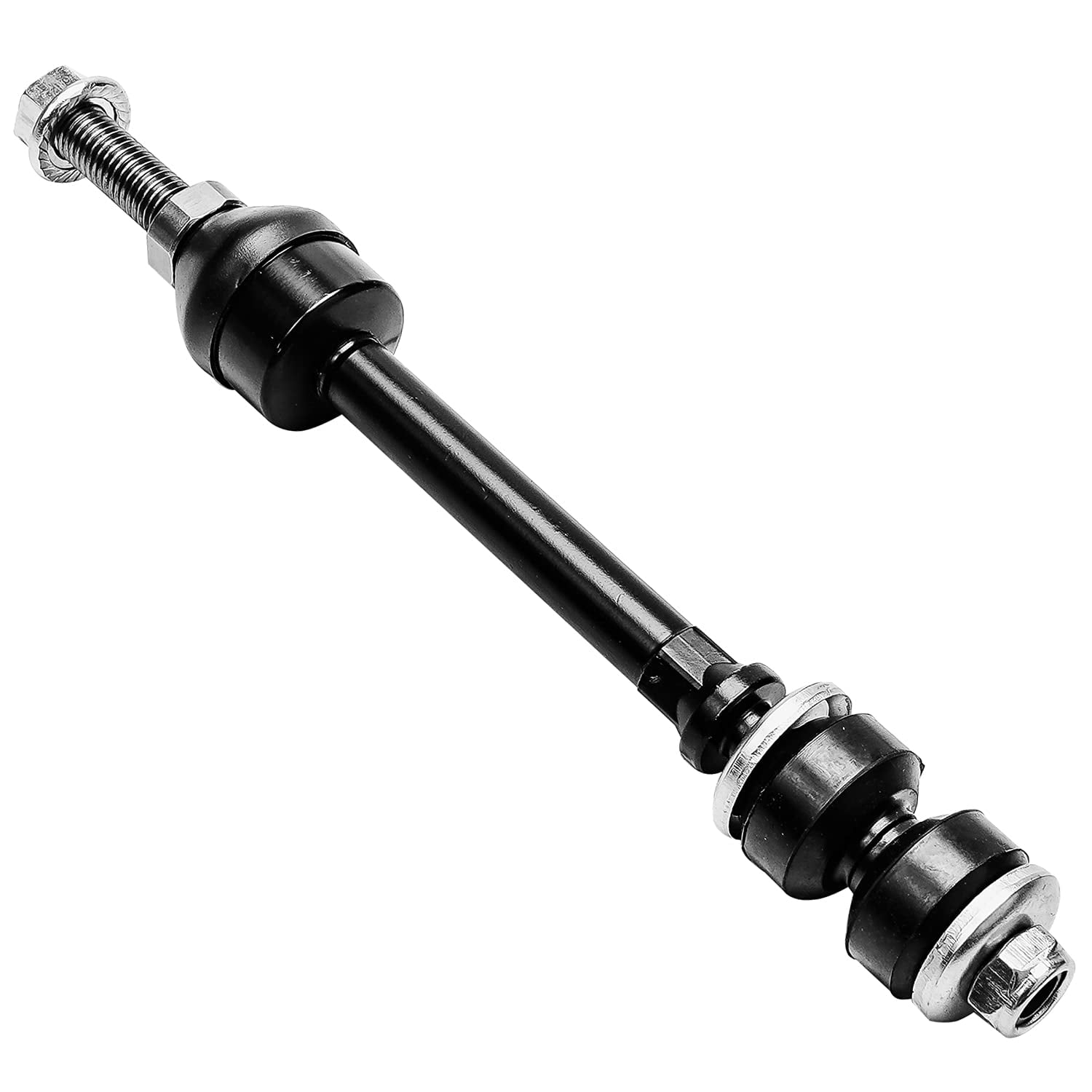 Detroit Axle - Front 2pc Sway Bars for 2005-2010 Dodge Dakota, 06-09 Mitsubishi Raider, 11 Ram Dakota, 2 Stabilizer Sway Bar End Links 2005 2006 2007 2008 2009 2010 2011 Replacement