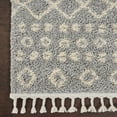 thumbnail image 5 of Nourison Marrakesh Shag Tribal Silver 2'2" x 8'1" Area Rug, (2x8), 5 of 8