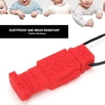 thumbnail image 4 of Collar de masticar mordedor de silicona con forma de robot de silicona, mejor para morder, dentición, lactancia infantil o ni?o con necesidades especiales, reducir la mordedura de mordedura(rojo) Amonsee No, 4 of 6