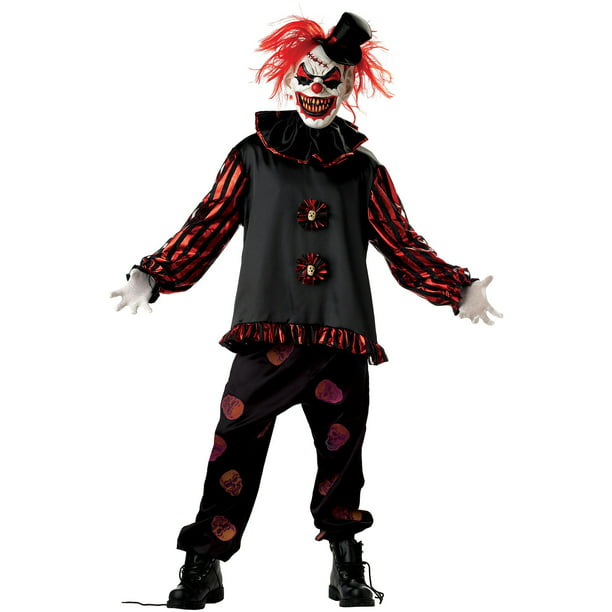 Carver the Killer Clown Adult Halloween Costume - Walmart.com