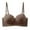 Coffee, variant on SDNall Womens Convertible Strap Wireless Bra - U-Back Design for Multi-Way Wear & Comfortable Lift