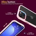 thumbnail image 3 of for iPhone Clear Case, Slim Shockproof Protective Phone Cases Compatible with iPhone (Pink, iPhone13), 3 of 6