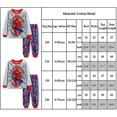thumbnail image 2 of Camiseta de manga larga con estampado de Spider-man para niños de 3 a 4 años, Tops, pantalones largos, pijamas informales, conjunto de ropa de dormir esquí esquí Gafas de esquí, 2 of 2