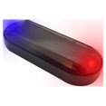 thumbnail image 3 of Thinsony ABS Solar Power Dummy Car Alarm Power Dummy Car Car Alarm LED Flashing Car Anti Theft Device Solar Power Red&Blue, 3 of 6