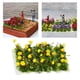 thumbnail image 3 of Mini simulación de racimo de flores, maqueta de ferrocarril, arquitectura, paisaje de hierba Onagra, 3 of 9