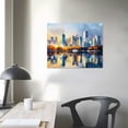thumbnail image 4 of Jiayy  New York City Canvas Wall Art for Living Room - Black and White Wall Art for Office Modern Prints Wall Art Size  20x16in, 4 of 6