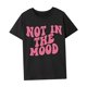thumbnail image 2 of Camiseta de mujer Verano Activewear Camiseta con cuello redondo para uso diario Compras Camping Negro, 2 of 7