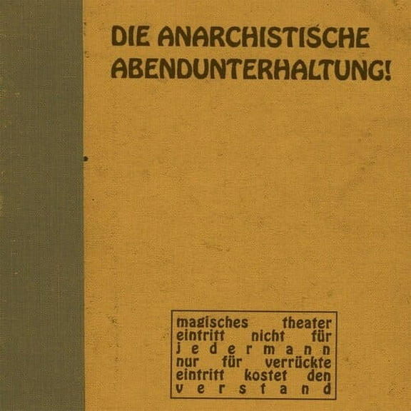 Die Anarchistische Abendunterhaltung - #1 - Music & Performance - Vinyl