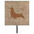 thumbnail image 2 of Carolines Treasures BB1027-BL-BN-SH4 Seal Burlap and Brown Leash Or Key Holder, 2 of 2