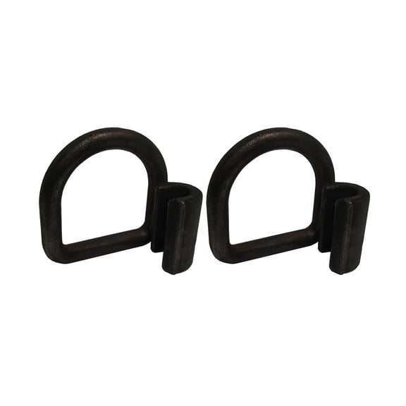 RAParts Two 1/2" Weld-On D-Rings Made For Tie Down Lashing Ratchet Flatbed Truck Trailer Cargo Strap