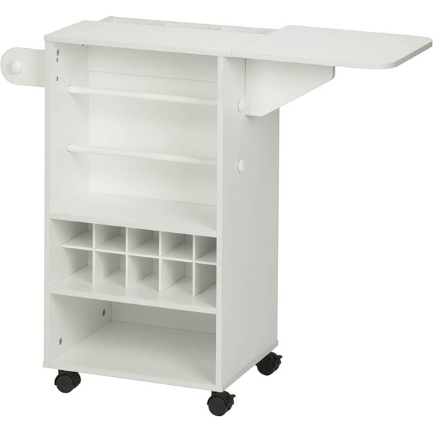 Honey Can Do Craft Storage Cart CRT06343 White