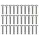 thumbnail image 4 of Perno cuadrado de copa, 30 piezas M8x1.25, pernos de tornillo, pernos de carro, pernos de carrocería de acero inoxidable, los mejores en su clase, 4 of 8