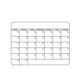 thumbnail image 1 of Toystoory Calendario magnético de borrado en seco, planificador mensual, pizarra blanca para nevera de pared Decoración del hogar, 1 of 6