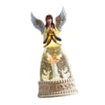 thumbnail image 1 of jifeng Christmas Snow Globe Music Box Angel Ornament Night Lamp Tabletop Statue Musical Style D, 1 of 9