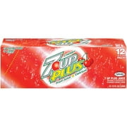 7 Up Plus: Cherry 12 Oz Cool Pack Soda, 12 pk