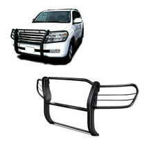 Black Horse Grille brush Bumper Guard Modular Black Compatible with 1998-2007 Toyota Land Cruiser-17SG598MA