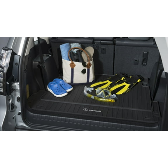 LEXUS OEM FACTORY ALL WEATHER REAR CARGO MAT LINER 2010-2023 GX460 BLACK