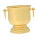 thumbnail image 1 of Maceta Maceta Centro de Mesa Decoración de Mesa Adorno de Mesa Hierro Decorativo Oro con asa, 1 of 9