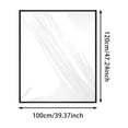 thumbnail image 3 of Binwennn Curtain Rods Girls Bedroom Window Noise uction Window Insulation For Winter For Windows For Winter Winter Window Insulation Thermal Window Cover Window Winterizing Kit Windproof, 3 of 4