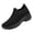 Black, variant on Women's Walking Sneakers Orthopedic Shoes 2026 Comfortable Thick Soled Walking Shoes Lightweight Casual Non Slip Thick Sole Sneakers Black 7.5 Wide