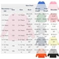 thumbnail image 4 of HAOTAGS Kids Round-Neck Long-Sleeve Sweatshirts (Ages 1 to 13) Lightweight, Soft Pullover Top for Boys and Girls Orange Size 10, 4 of 6