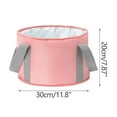 thumbnail image 4 of Xihbxyly Cubo Apilable para Pies, Portátil, de Viaje, con Aislamiento Térmico, a Prueba de Fugas, para Baño de Pies, Lavabo para Piernas para El Hogar, 4 of 4