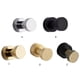 thumbnail image 4 of Ganchos adhesivos para toallas de baño Wosthever Colgador de cobre Potente autoadhesivo Negro, 4 of 6