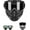 Grey, variant on Detachable Full Face Goggle Mask,Goggle Mask for Welding & Riding,Anti-Fog Windproof Impact Resistant Face Protection Shield