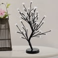 thumbnail image 2 of Lámpara de árbol LED Zhivalor de 48 luces nocturnas de flor de ciruelo blanco cálido, 2 of 8