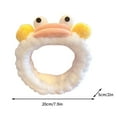 thumbnail image 4 of Xihbxyly Bonita Diadema con Forma de Boca de Salchicha, Elástica y Lavable, Suave y Cómoda, Ideal para Limpiar El Rostro, Hacer Yoga, Fiestas, Viajes y Accesorios para Mujer., 4 of 4
