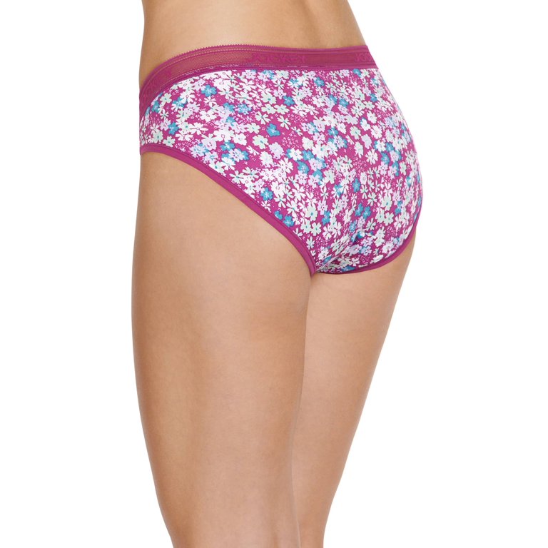 Jockey Women's Worry Free Microfiber Moderate Absorbency Bikini 