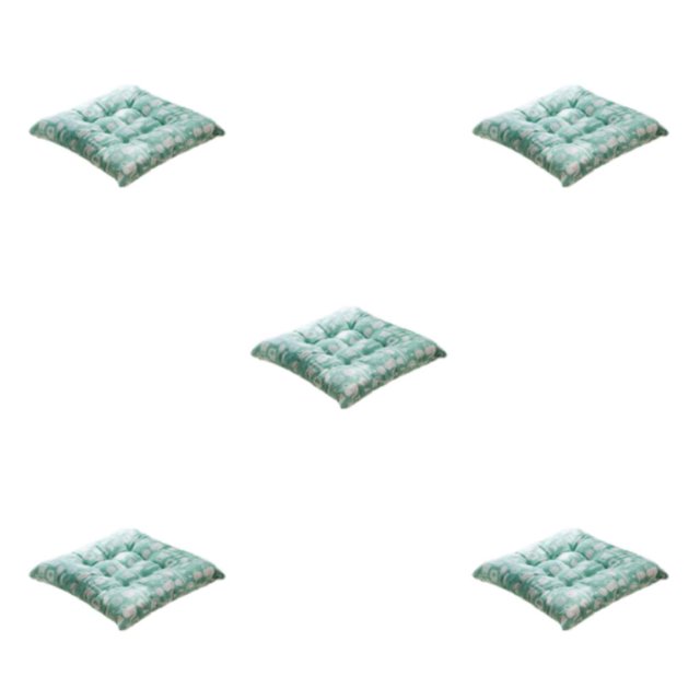 Youkk Soft And Comfortable Seat Cushions With Anti-slide Simple And Easy-care Square Chair Cushion tableware 5Set