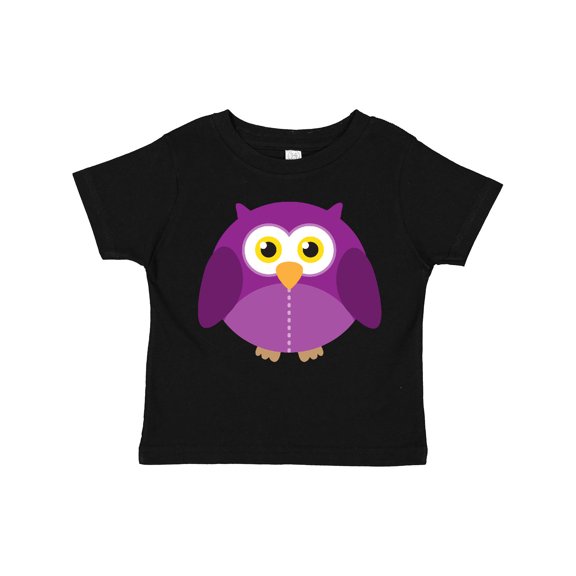 Inktastic Purple Owl Bird Boys or Girls Toddler T-Shirt