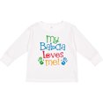 thumbnail image 3 of Inktastic My Babcia Loves Me Gift Boys or Girls Long Sleeve Toddler T-Shirt, 3 of 5