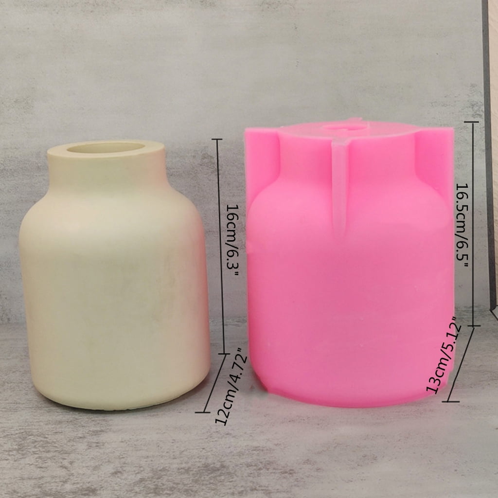 WINDLAND Silicone Flowerpot Mold Succulent Plant Cement Vase Resin Epoxy Mold Large Vase