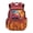 Cartoon Fire Truck with Flame Pattern, variant on Psesaysky Eucalyptus Camouflage Print Bookbag with Soft Lightweight School Bag, Padded 17 Inch School Backpack for Daily Use Scuola Back to School