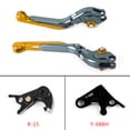 thumbnail image 2 of Levier de Frein Réglable pour Yamaha MT-09 Tracer 900/GT 21-22 YZF R6 17-20 Gold, 2 of 10