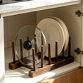 thumbnail image 6 of TACILIP Kitchen Storage, 1PC Wooden Storage Rack Kitchen Organizer Stand For Bowls Cookware Books Artworks, Home Gifts, 6 of 6