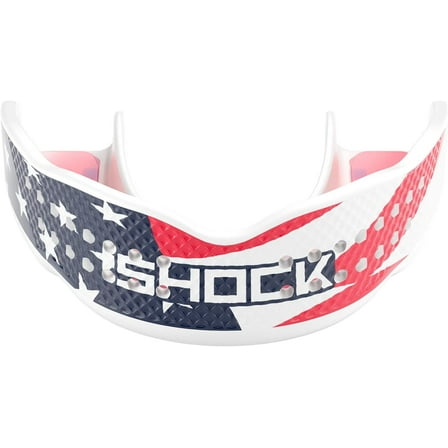 Shock Doctor Sports Mouth Guard, Breathable Low Profile Custom Fit, Basketball, Football, Lacrosse, Hockey & More