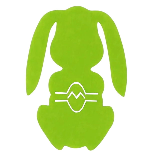 Portacubiertos Conejito de Pascua - Material de tela, ajustable, para decoración de mesa de fiestas de Pascua