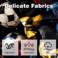 thumbnail image 3 of Football Luxurious Velvet Decorative Throw Pillow Inserts - Set of 2, Chair Pillow Covers - Unique Patterns, 16x16, 18x18, 20x20 Inches for Home Decor & More, 3 of 6