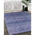 thumbnail image 2 of Ahgly Company Indoor Rectangle Mid-Century Modern Sapphire Blue Oriental Area Rugs, 7' x 10', 2 of 6