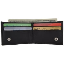 Small Genuine Leather Kids Bifold Wallet 86