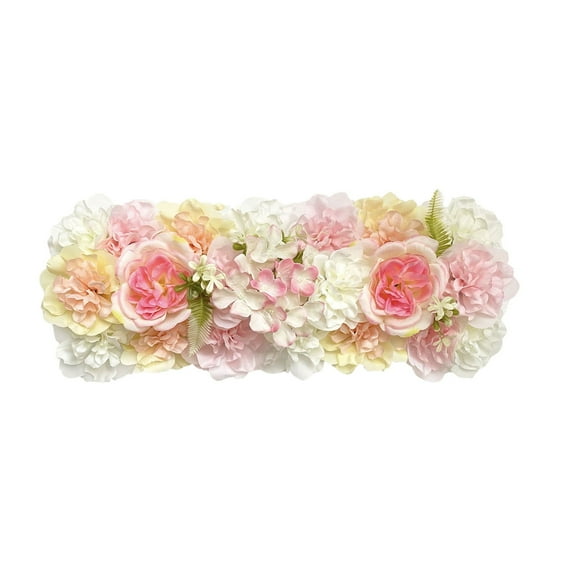 Nanoei Artificial Flowers | Wedding Aisle Floor Floral Arrangement - Realistic Silk Bridal Flower Garland for Ceremony Arch & Reception Decor, Artificial Flower Art Artificial Flower