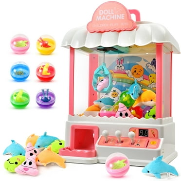 Claw Machine for Kids - Mini Arcade Vending Machine with LED Lights & Sounds, Perfect Christmas & Birthday Big Gifts for Kids, Ages 3 