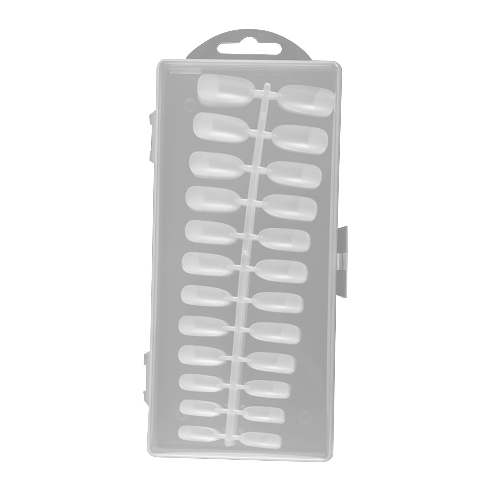 MIXFEER 240PCS Fake Nails Tips Clear Acrylic Nail Tips Full Cover Half